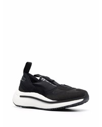 Chaussures de sport noires et blanches Y-3