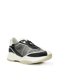 Chaussures de sport noires et blanches Jimmy Choo