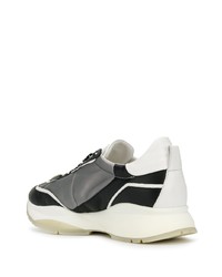 Chaussures de sport noires et blanches Jimmy Choo