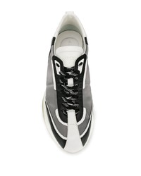 Chaussures de sport noires et blanches Jimmy Choo