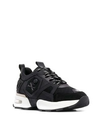 Chaussures de sport noires et blanches Philipp Plein