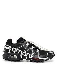 Chaussures de sport noires et blanches Salomon S/Lab