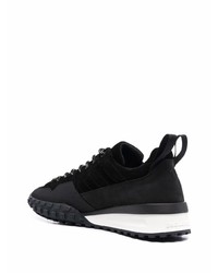 Chaussures de sport noires et blanches DSQUARED2