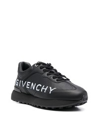 Chaussures de sport noires et blanches Givenchy