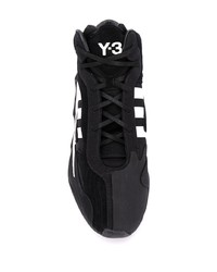 Chaussures de sport noires et blanches Y-3