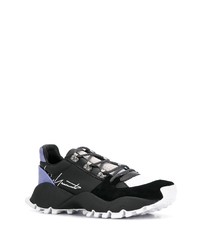 Chaussures de sport noires et blanches Y-3