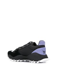 Chaussures de sport noires et blanches Y-3