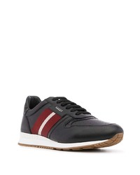 Chaussures de sport noires et blanches Bally