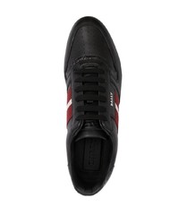 Chaussures de sport noires et blanches Bally