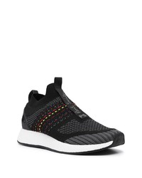 Chaussures de sport noires et blanches PS Paul Smith