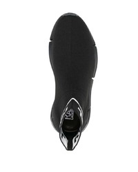 Chaussures de sport noires et blanches Karl Lagerfeld
