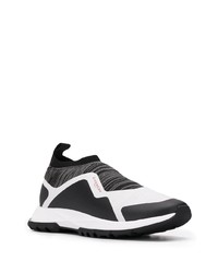 Chaussures de sport noires et blanches Givenchy