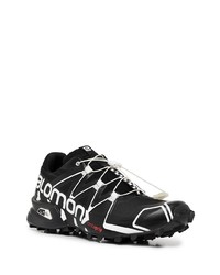 Chaussures de sport noires et blanches Salomon S/Lab