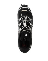 Chaussures de sport noires et blanches Salomon S/Lab