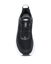 Chaussures de sport noires et blanches Hoka One One