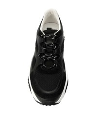 Chaussures de sport noires et blanches Tod's