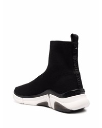 Chaussures de sport noires et blanches Karl Lagerfeld