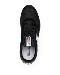 Chaussures de sport noires et blanches Napapijri