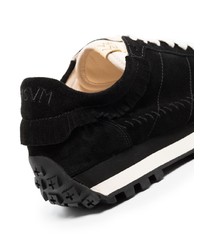 Chaussures de sport noires et blanches VISVIM