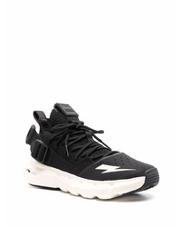 Chaussures de sport noires et blanches Neil Barrett