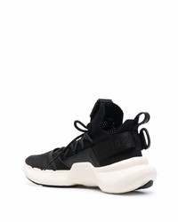 Chaussures de sport noires et blanches Neil Barrett