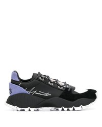 Chaussures de sport noires et blanches Y-3