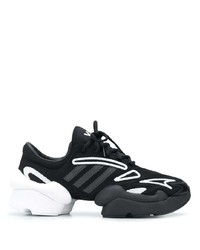 Chaussures de sport noires et blanches Y-3