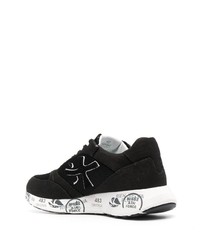 Chaussures de sport noires et blanches Premiata