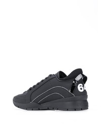 Chaussures de sport noires DSQUARED2