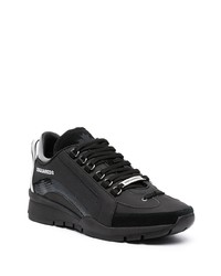 Chaussures de sport noires DSQUARED2