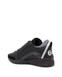 Chaussures de sport noires DSQUARED2