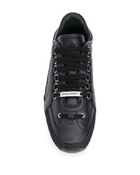 Chaussures de sport noires DSQUARED2