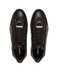 Chaussures de sport noires DSQUARED2