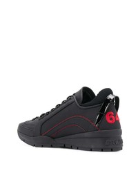 Chaussures de sport noires DSQUARED2