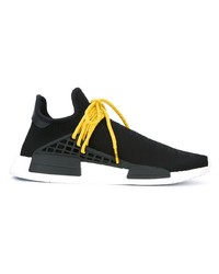 Chaussures de sport noires Adidas By Pharrell Williams