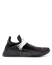 Chaussures de sport noires Adidas By Pharrell Williams