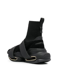 Chaussures de sport noires Balmain