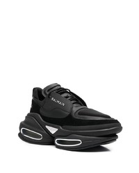 Chaussures de sport noires Balmain