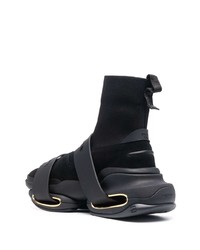 Chaussures de sport noires Balmain