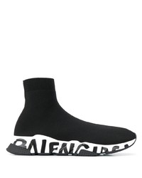 Chaussures de sport noires Balenciaga