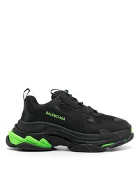 Chaussures de sport noires Balenciaga