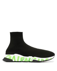 Chaussures de sport noires Balenciaga