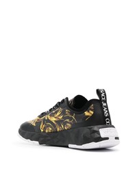 Chaussures de sport noires VERSACE JEANS COUTURE