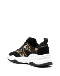 Chaussures de sport noires VERSACE JEANS COUTURE