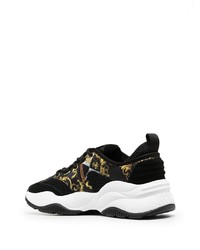 Chaussures de sport noires VERSACE JEANS COUTURE