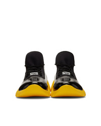 Chaussures de sport noires Fendi