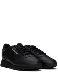 Chaussures de sport noires Reebok Classics