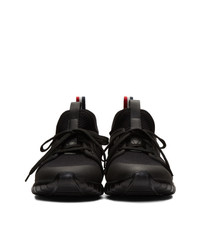 Chaussures de sport noires Moncler