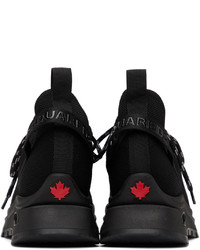 Chaussures de sport noires DSQUARED2