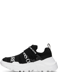 Chaussures de sport noires VERSACE JEANS COUTURE